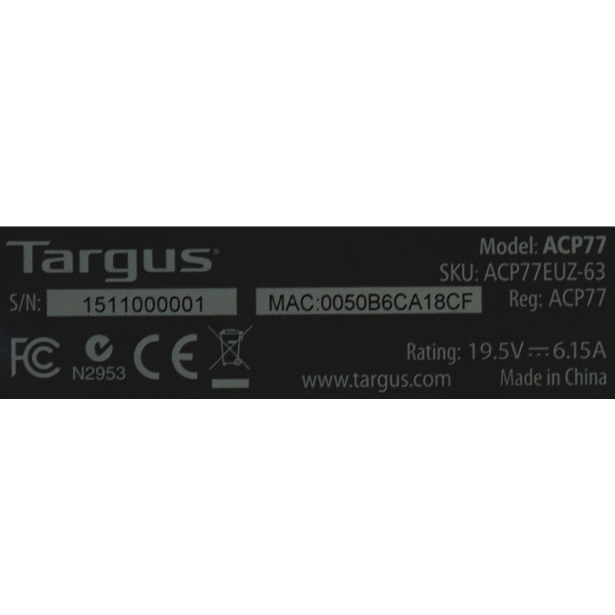 Targus - ACP77EUZ