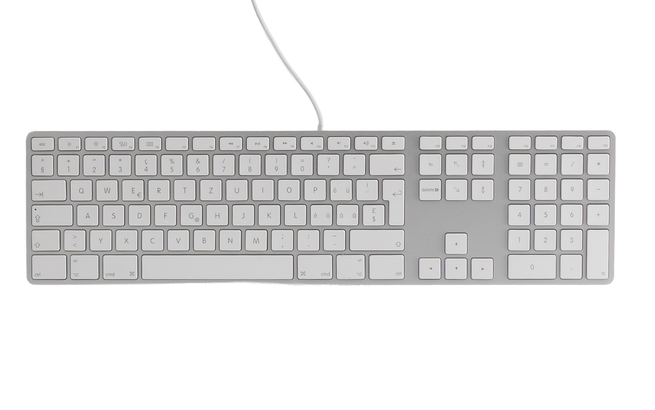 Apple Tastatur mit Ziffernblock A1243