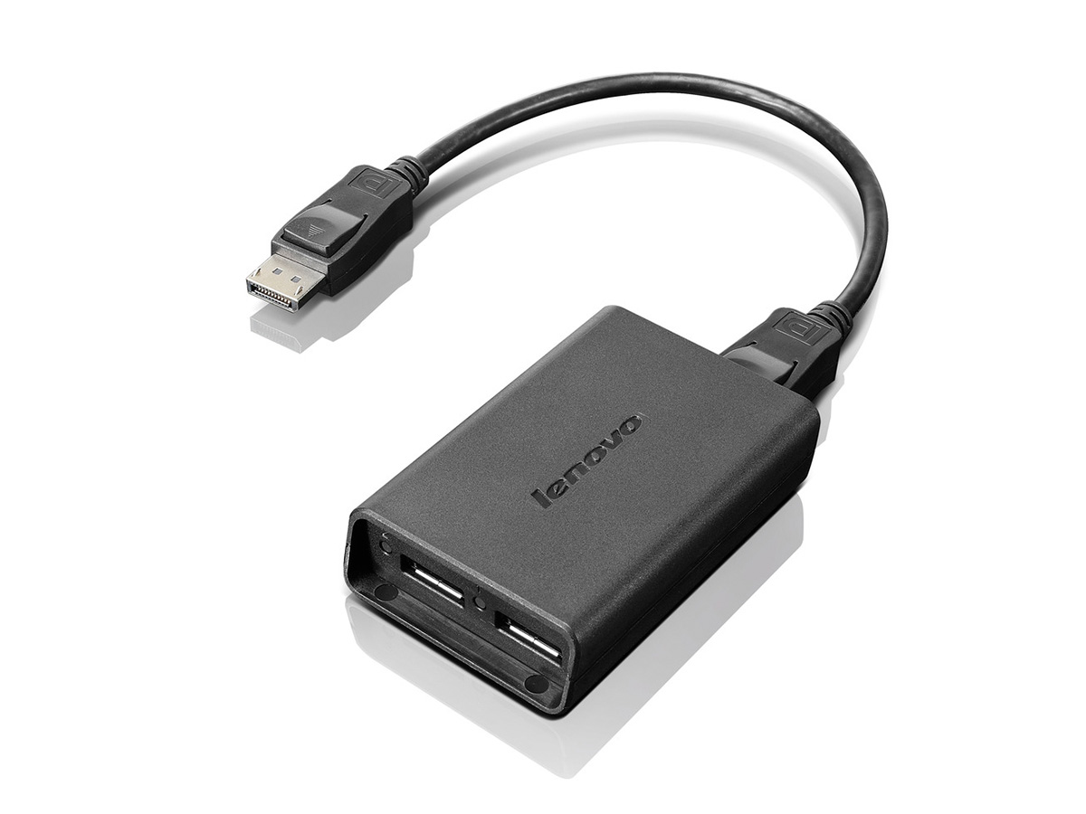 Lenovo DisplayPort zu Dual DisplayPort Adapter