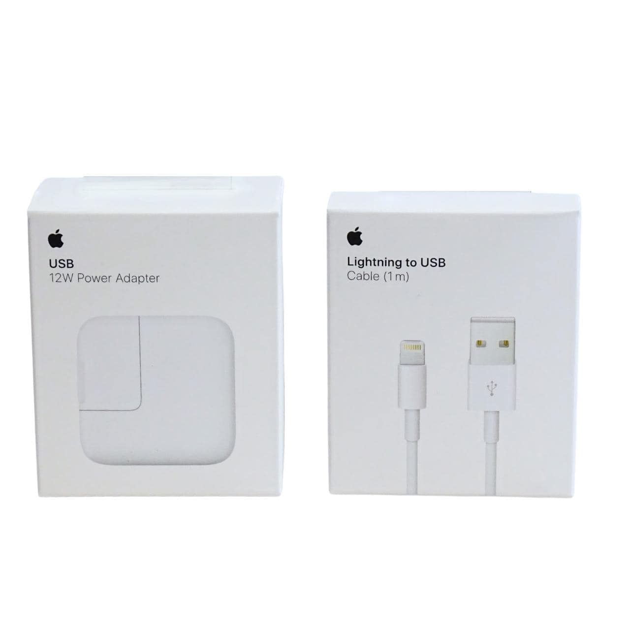 Apple 12W Power Netzteil inkl. Lightning Kabel (1m) für iPhone 