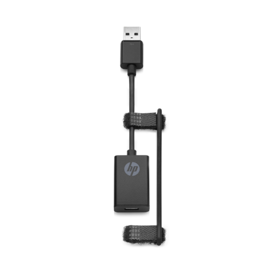 HP USB-A zu USB-C Adapter - Schwarz - Neu - Neuware
