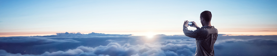 Das Bild zeigt Apple iPhoneMarkenwelt-Landschaft
